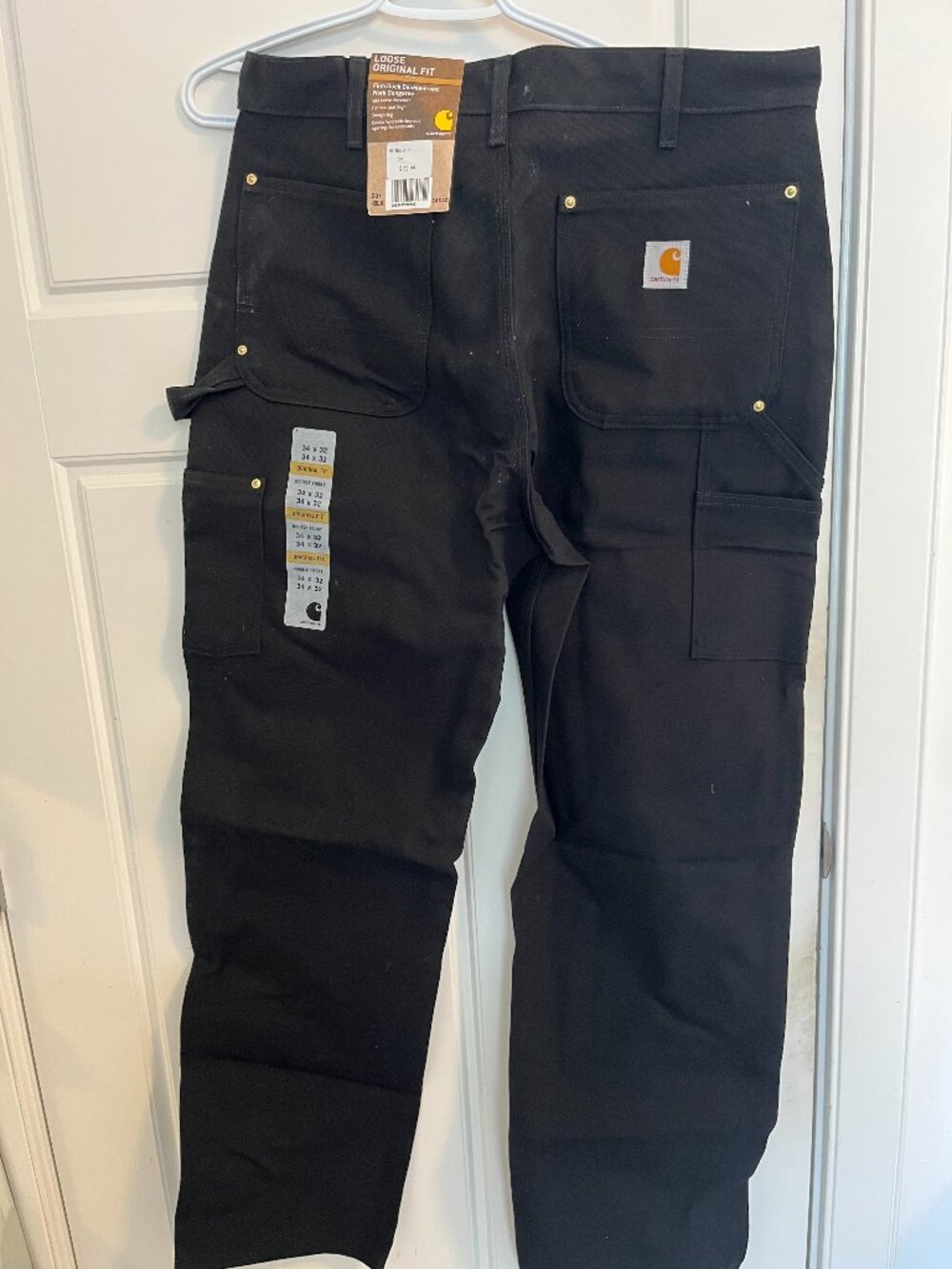 Carhartt Firm Duck Double Front Work Dungaree